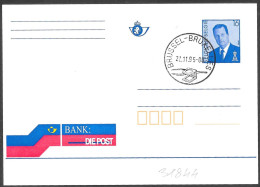 Belgio/Belgium/Belgique: FDC, Intero, Stationery, Entier, Banca De "La Post", Bank Of "La Post", Banque De "La Poste" - Posta