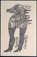 EX LIBRIS ANDRZEJ KOT Per AGNIESZKI CZARNECKIEJ L27bis-F01 - Ex-libris