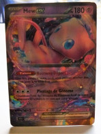 Carte Pokémon France Mew EX 151/165 FA Ecarlate & Violet - NEUF - Promos