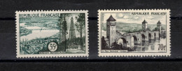 FRANCE  - Timbres Neufs ** De 1957 ( Ref 451 F)  Sites Et Monuments - Voir Descriptif - Unused Stamps