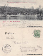 Ansichtskarte Grunewald-Berlin Restaurant Fischerhütte Am Schlachtensee 1902  - Zehlendorf