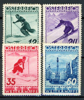 BE-31 Autriche N° 477 à 480 * à 10% De La Cote.   A Saisir !!!. - Unused Stamps