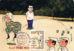 Wallis & Futuna - La Pétanque CM 721 (année 2009) - Tarjetas – Máxima