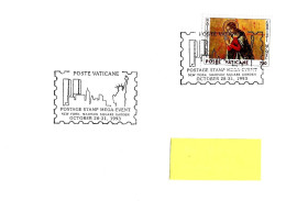 VATICANO - 1993 Poste Vaticane Al Postage Stamp Al Madison Square Garden New York (Torri Gemelle, Statua Libertà) - 4652 - Monumentos