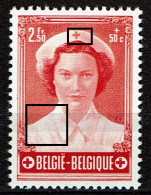 915  **  Point Rouge Et 3 Sur épaule - 1931-1960