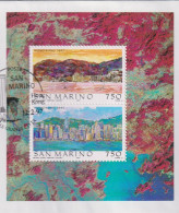 Saint Marin 1997 - Bloc Feuillet YT 23 (o) Sur Fragment - Blocs-feuillets