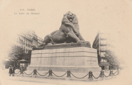 90 (10060) Le Lion De Belfort (à Paris) + Collection Petit Journal - Belfort – Le Lion