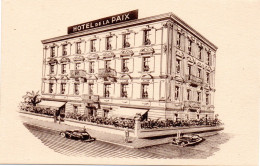 MONACO -- MONTE CARLO -- CPA -- HOTEL De La PAIX -- La Condamine, V. DEBAY, Propriétaire - Hoteles