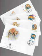 Belize 2004, FDC, WWF, Derby Woolly Possum - Belize (1973-...)