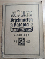 Historischer Briefmarkenkatalog Neudeutschland 1948 - Germania