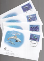 Tuvalu 2006, FDC, WWF, Pygmy Pilot Whale - Tuvalu