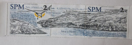 SPM 2002  Triptyque "L'anse à Henry " Patrimoine Naturel YT 785/786  Neuf - Unused Stamps