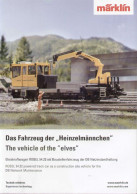 Catalogue Märklin Trix 2017 Blatt Insider ROBEL 54.22 Fahrzeug 39549 - En Allemand Et Anglais - German