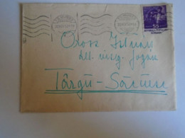 D201418    ROMANIA     Cover - 1952   -  Tg. Mures  To Orosz István  Dentist  Targu Sacuesc - Cartas & Documentos