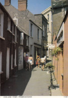 Postcard Cob Lane Tenby Pembrokeshire Wales My Ref B26314 - Pembrokeshire