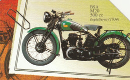 SCHEDA TELEFONICA USATA 1141 MOTO BSA - Pubbliche Speciali O Commemorative