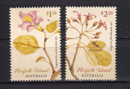 NORFOLK ISLAND--2021-FLOWERS-MNH - Ile Norfolk