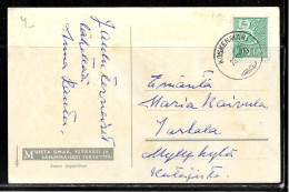 N496 - FINLANDE - CP DE KOSKENMAKI DU 29/12/1959 - Storia Postale