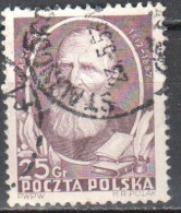 Poland 1952 - Ignacy Kraszewski - Mi 738 Used - Gebraucht