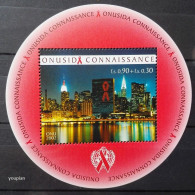 United Nations 2002, UN Aids Awareness, MNH Unusual S/S - Nuevos