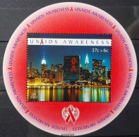 United Nations 2002, UN Aids Awareness, MNH Unusual S/S - Ungebraucht