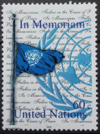 United Nations 2003, In Memorian, MNH Single Stamp - Ongebruikt