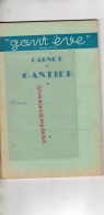 87-SAINT  ST JUNIEN- RARE LIVRET CARNET DE GANTIER GANT EVE- GANTERIE - Limousin