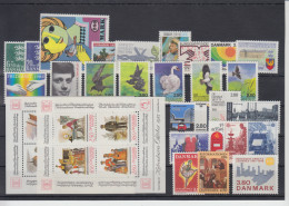 Denmark 1986 - Full Year MNH ** - Años Completos