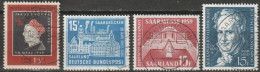 Saarland Jahrgang 1959 MiNr.445 - 448  O Gestempelt Komplett ( A1776 ) - Gebruikt