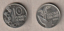 02299) Finnland, 10 Penniä 1994 - Finland