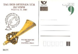 CDV A 95 Czech Republic Wien Stamp Exhibition 2003 - Cartes Postales