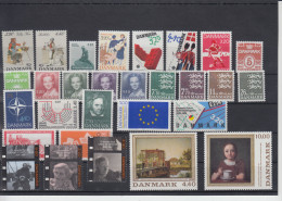 Denmark 1989 - Full Year MNH ** - Annate Complete