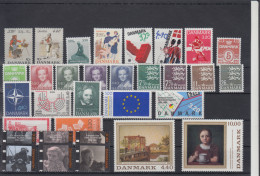 Denmark 1989 - Full Year MNH ** - Ganze Jahrgänge