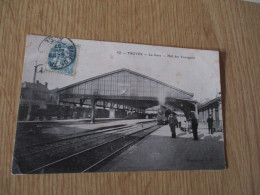 CPA  10 Aube Troyes La Gare Hall Des Voyageurs - Troyes