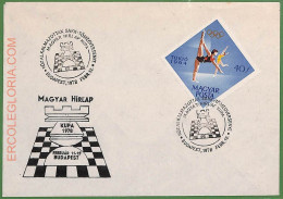 ZA0287 - HUNGARY - Postal History - Special Cover - Chess - 1978 - Echecs