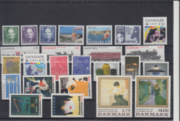 Denmark 1991 - Full Year MNH ** - Años Completos