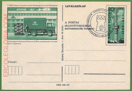 ZA0288 - HUNGARY - Postal History - STATIONARY CARD - Chess - 1977 - Echecs