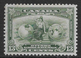 Canada 1932 Ottawa Conference 13C Mi N.161 MH * - Unused Stamps