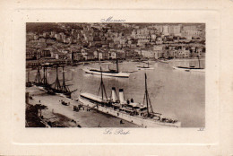 MONACO -- MONTE CARLO -- CPA -- Le Port - Porto