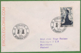 ZA0293 - ICELAND - Postal History - Special Posmark - Chess - 1978 - Echecs