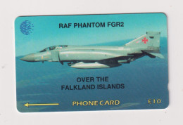 FALKLAND ISLANDS  - RAF Phantom GPT Magnetic Phonecard - Islas Malvinas