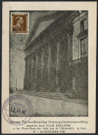 Eerste Opvoedkundige Postzegeltentoonstelling Club Philatei In Het Perystilium Gent 18 Oktober 1942 Expo Philatélique - Documenti Commemorativi