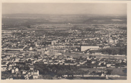 E4893) LINZ A. D. Donau - Gesamtansicht - Vom Pöstlingberg ALTE FOTO AK - 1925 Mathias Kar Verlag - Linz