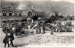 MONACO -- MONTE CARLO -- CPA -- Le Café De Paris -- La Terrasse - Cafés & Restaurants