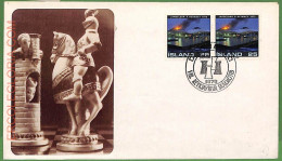 ZA0294 - ICELAND - Postal History - Special Posmark - Chess - 1978 - Echecs