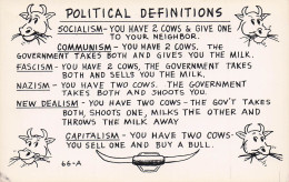 POLITICAL DEFINITIONS SOCIALISM COMMUNISM FASCISM - Unclassified