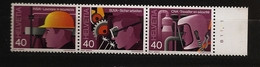 Suisse Helvetia 1978 N° 1064 / 6 ** Sécurité Au Travail, Industrie, Chimie, Forge, Aciérie, Casque, Étincelle Mousqueton - Nuovi