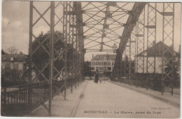 MONETEAU  LA MAIRIE PRISE DU PONT - Moneteau