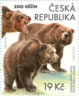 991 Czech Rep. Nature Protection: Zoological Gardens III 2018 Grizzly Bear - Orsi