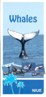 Dépliant émission Whales - Baleines - 2010 - Niue